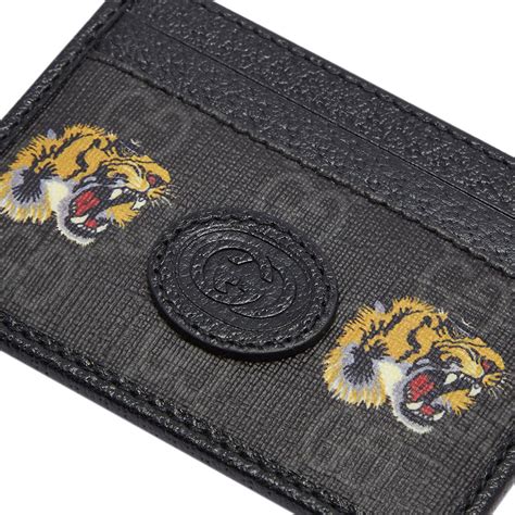 gucci tiger cardholder|Gucci card holder euro.